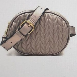 👜 Gun metal fanny pack